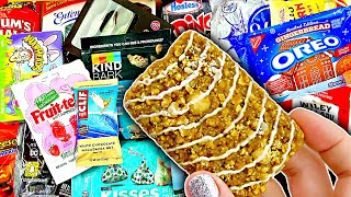 Hostess Ding Dongs Kind Bark Limited Edition Oreo Gingerbread Wiley Wallaby Licorice Clif Bar [upl. by Raoul765]