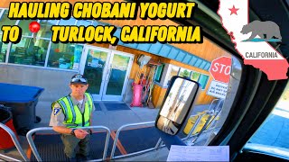 Hauling Chobani Yogurt To 📍Turlock California [upl. by Tremaine]