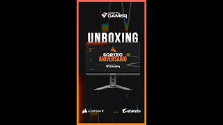 Unboxing Monitor Gamer G24F Gigabyte [upl. by Nnaed113]