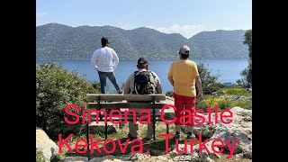 Simena Castle Kekova Turkey turkey [upl. by Datnow]