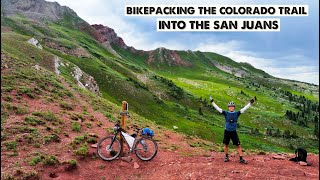 The San Juans Blow My MindBikePacking the Colorado TrailEpisode 10 [upl. by Nilrev577]