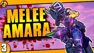 Borderlands 3  Melee Amara  Funny Moments and Drops Day 3 [upl. by Anurb843]