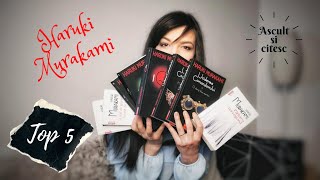 Top 5 carti Haruki Murakami  Carti preferate [upl. by Dlareg644]