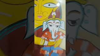 Jamini Roy Painting Indian Classical Painting drawing art fyp [upl. by Mia257]