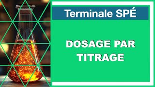 Dosage par titrage colorimétrique  Tle SPÉ [upl. by Tana16]