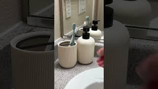 Bathroom cleaning motivation cleantok cleanwithme cleaning cleaningmotivation [upl. by Norraj]