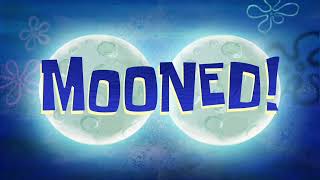 SpongeBob SquarePants  Mooned Title Card Brazilian Portuguese [upl. by Doti406]