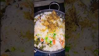 Shahi Biryani Recipe 🫕 Part 2shortsrecipebiryanireciperecipe [upl. by Enywad271]