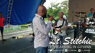 Lt Stitchie  Jehovah Rehearsing in Guyana [upl. by Japha582]