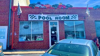 Dawsonville Pool Room Tour Home of Bill and Chase Elliott [upl. by Airdnna786]