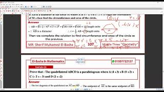 Midpoint of a line segment M3 T1 [upl. by Redienhcs]