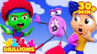 Dreams of Chicky ChaCha LyaLya BoomBoom  Mega Compilation  D Billions Kids Songs [upl. by Morehouse]