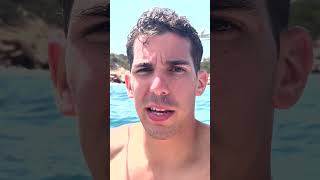 Uscita in Gommone mare vacanze sardegna ytshorts costasmeralda [upl. by Ahsitaf]