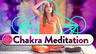 Guide to Chakras Guided Chakra Meditation for Chakra Cleansing [upl. by Starobin]