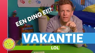 JAMES HEEFT EEN DINO EI  VakantieLOL [upl. by Fredrika]