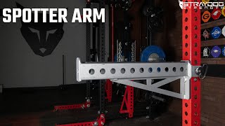 American Made 1quot Hole Half Rack Spotter Arms [upl. by Eliseo]