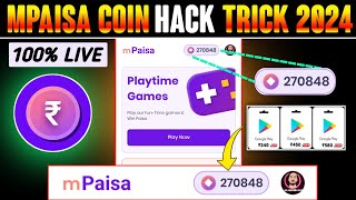 m Paisa App Unlimited Trick 2024  m Paisa app new coin trick  mPaisa Unlimited Trick  mPaisa App [upl. by Harima]