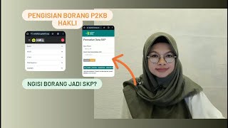 SKP CARA PENGISIAN BORANG P2KB HAKLI UNTUK DAPAT SKP [upl. by Timoteo]