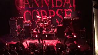 Cannibal corpse stripped raped and strangled live at the depot slc 100723 [upl. by Nosac198]