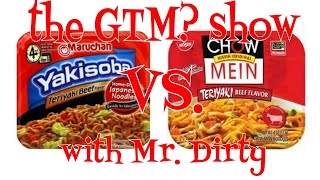 The GTM Show  Yakisoba Teriyaki Beef VS Chow Mein Teriyaki Beef [upl. by Halden480]