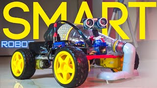 How to Make Arduino based Smart Vacuum Cleaner Robot Best for Science Project [upl. by Flosser]