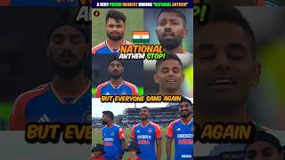 Proud Moment in IND vs SA 1st T20i During Indian National Anthem 😍 shorts indvssa nationalanthem [upl. by Lenz]