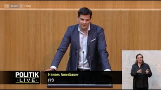 Hannes Amesbauer  Durchführung von Abschiebungen nach Afghanistan und Syrien  1362024 [upl. by Marl]