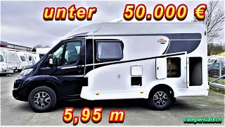 Carado Van V132 ED15 🔥 2022 🔥 günstige Wohnmobile unter 50000 € ❗️Camper unter 6 m ❗️Test Roomtour [upl. by Yraeg]