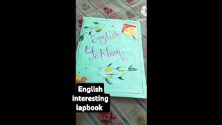 English interesting lapbook [upl. by Colyer]