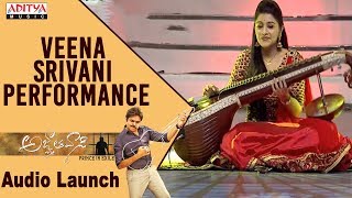 Veena Srivani Performance  Agnyaathavaasi Audio Launch  Pawan Kalyan  Trivikram  Anirudh [upl. by Cathyleen524]