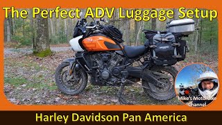 Field testing my perfect adventure luggage setup for my Pan America Mosko Moto and Givi [upl. by Jonny665]