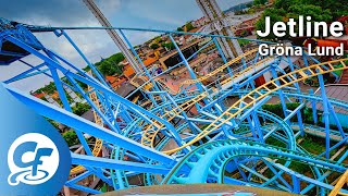 Jetline front seat onride 5K POV 60fps Gröna Lund Grona Lund [upl. by Klarrisa]