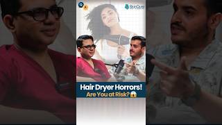 Do hair wraps amp hair dryers damage your hair  Dr Jangid  shorts [upl. by Lucia544]