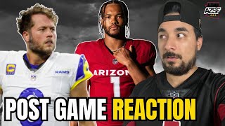 The Arizona Cardinals BEAT DOWN ON the Rams At Home  WERE BACK BABY [upl. by Sirtimed408]