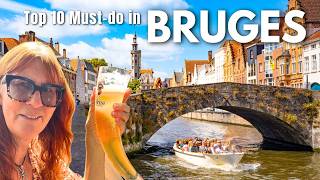 10 Best Things to do in BRUGES Belgium  Ultimate Travel Guide [upl. by Aniloj]