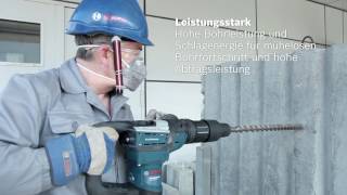 Bohrhammer mit SDSmax GBH 540 D Professional [upl. by Auqinahs]