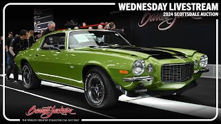 2024 SCOTTSDALE WEDNESDAY LIVESTREAM  Wednesday January 24  BARRETTJACKSON 2024 AUCTION [upl. by Dyal]