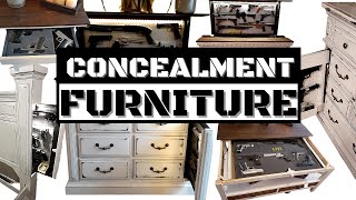 GUN CONCEALMENT FURNITURE IDEAS [upl. by Meelas]