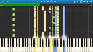 Alain Chamfort  Manureva Song Piano Tutorial [upl. by Ehpotsirhc148]