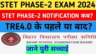 Biggest Update For Stet Phase 2 exam इस दिन Exam होगा [upl. by Wettam]