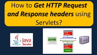 How to get HTTP Request and Response headers using servlets  Servlets [upl. by Shaeffer]