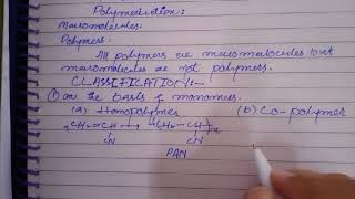 Introduction to Polymers Organic Chemistry [upl. by Tnafni171]