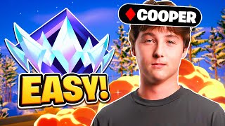 Cooper DOMINATES Fortnite CHAPTER 5 Ranked [upl. by Parlin]