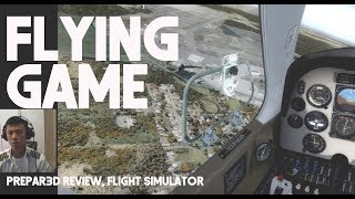 Prepar3D Review  Flight Simulator  By Captain Vincent Raditya  Flying Games [upl. by Nary]