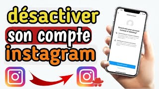 Comment désactiver un compte instagram Mise à jour 2024 desactiver un compte instagram [upl. by Letnoj]