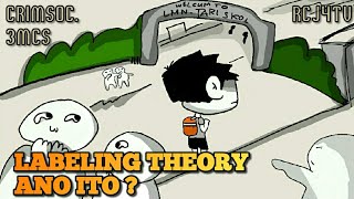 LABELING THEORY  TAGALOG   Pinoy Animations [upl. by Adna]