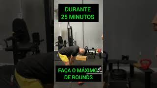 🔥 Durante 25 minutos máximo de Rounds 🚀 10 Bíceps cabo  12 Stiff Kettebell  Rest 20quot [upl. by Akiras]