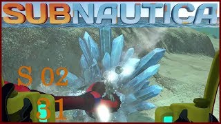 Subnautica S0231 quotQuarz und Lithium abbauenquot Lets Play Gameplay German Deutsch [upl. by Zeret]