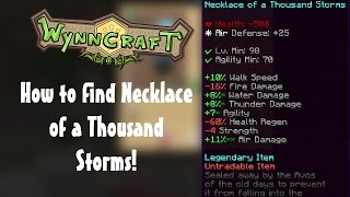 How to find Necklace of The Thousand Storms Up to 20 walkspeed [upl. by Anaoy]