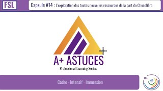 A Astuces  Capsule 14  Lexploration des toutes nouvelles ressources de la part de Chenelière [upl. by Eivets]